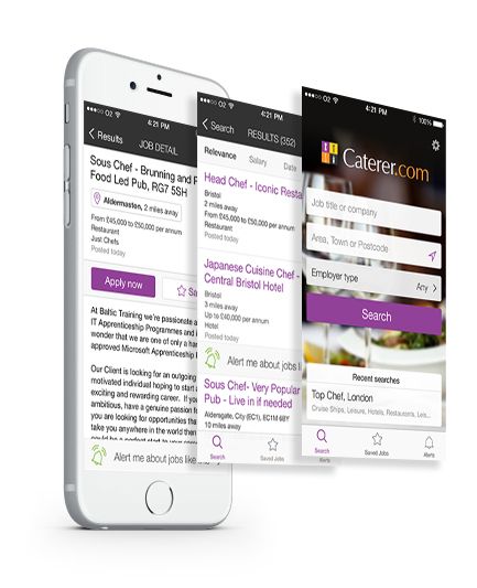 Caterer.com Mobile Application