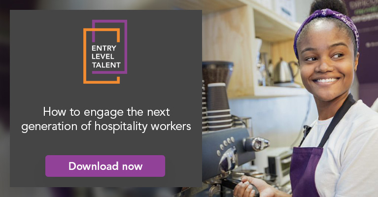 Download our free guide on how to engage the next generation of hospitality workers 